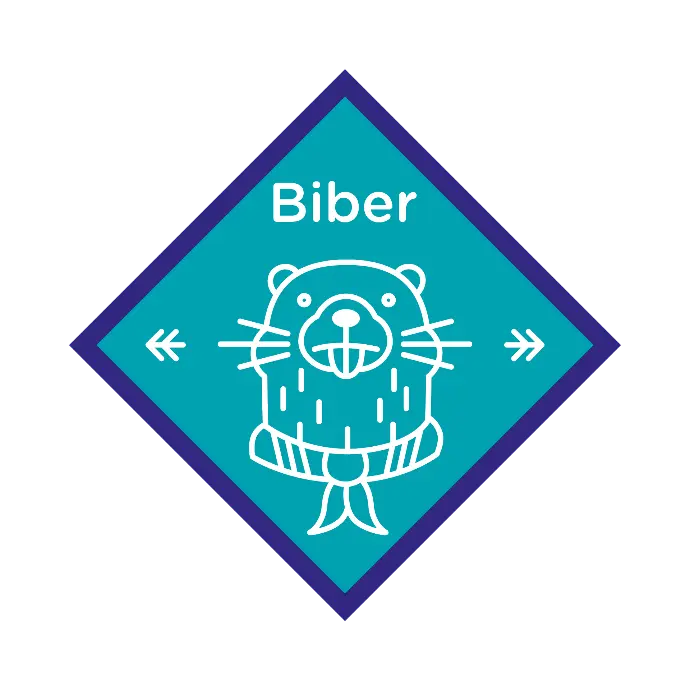 Biber Badge
